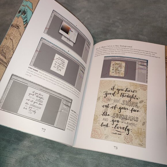 Book Large Format Calligraphy Creative Lettering and Beyond Luxury Crafting - Picture 11 of 16